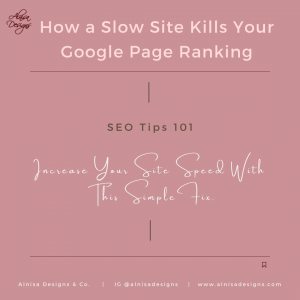 Slow site kills Google Page ranking